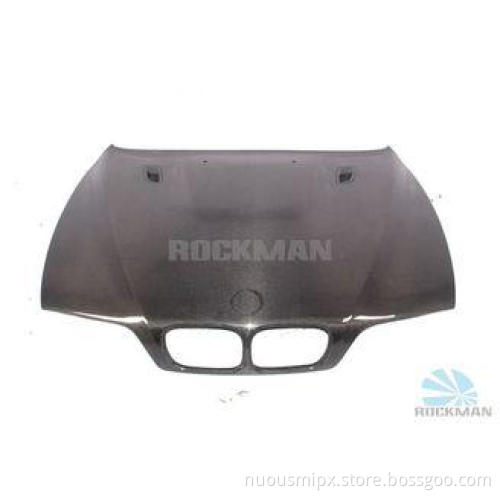 2003 Black BMW E39 Carbon Fiber Hood Parts With Professiona